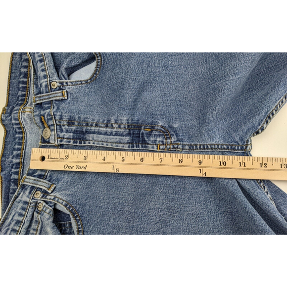 Vintage 90s Polo Ralph Lauren Mens Denim Jeans Sz 12x31 Straight Classic Stretch - Picture 7 of 8